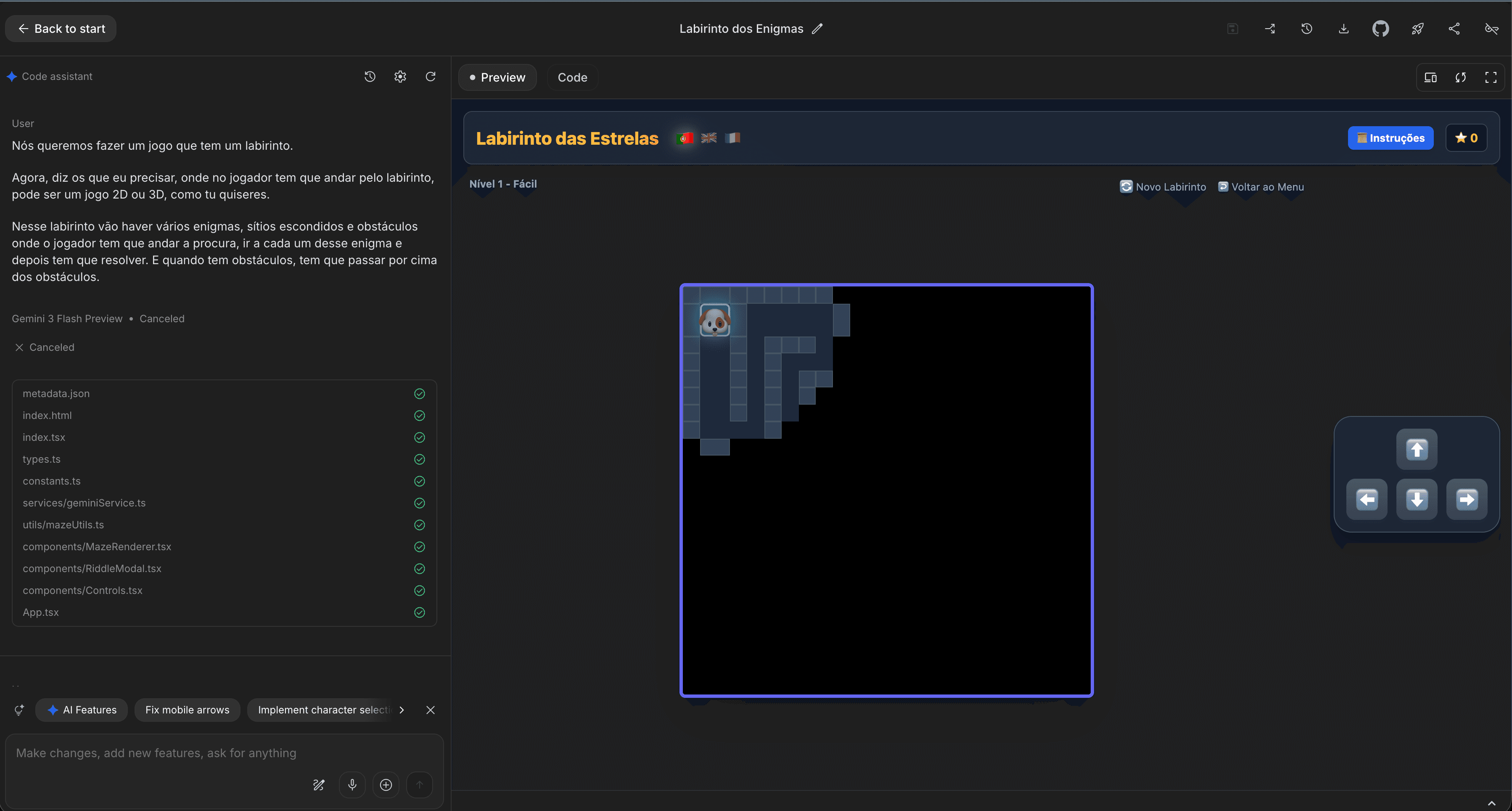 Google AI Studio interface