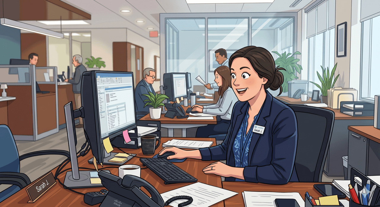 A surprised reaction to what enterprise AI adoption actually looks like inside a bank
