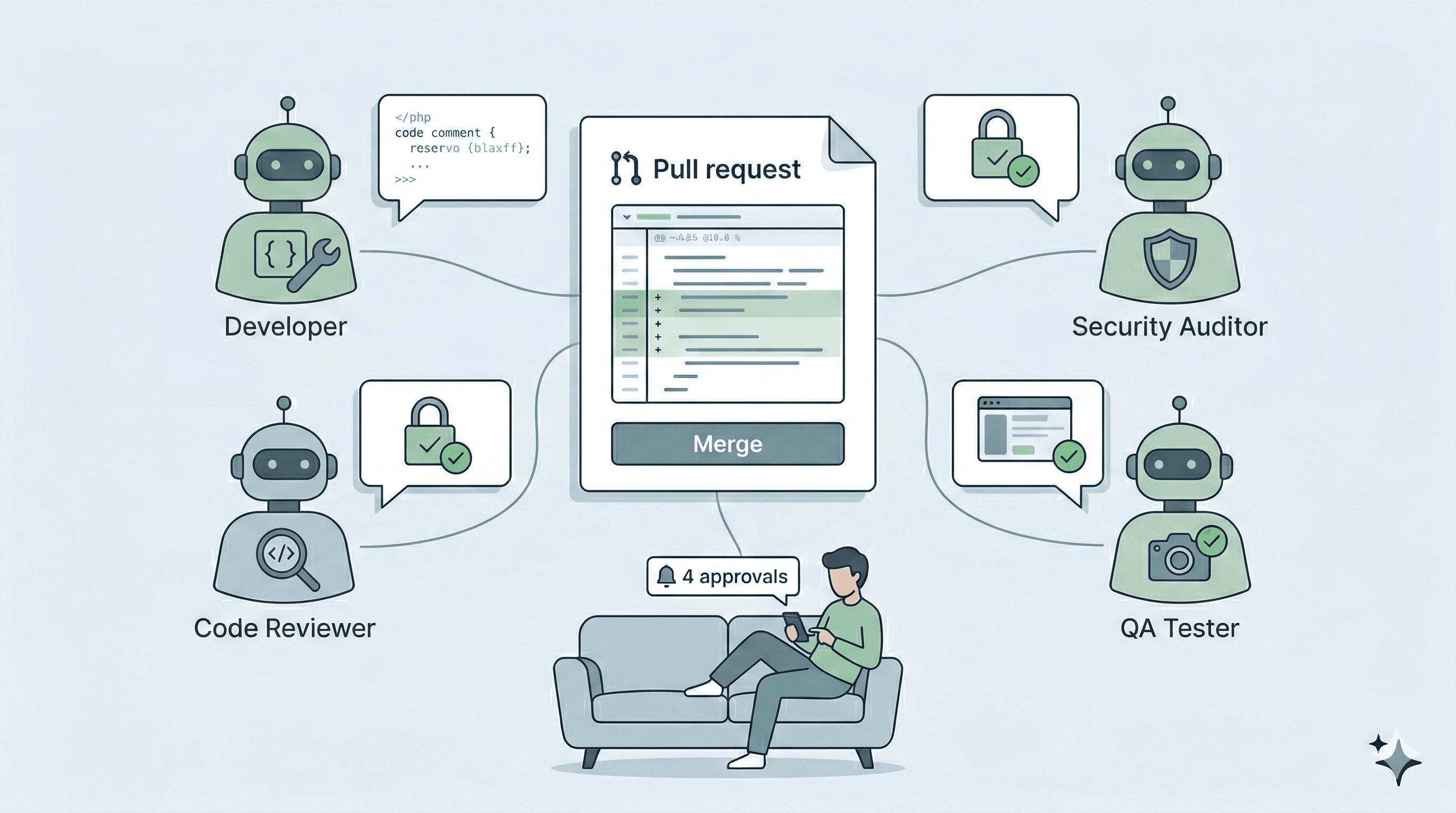 From one AI agent to a full development team